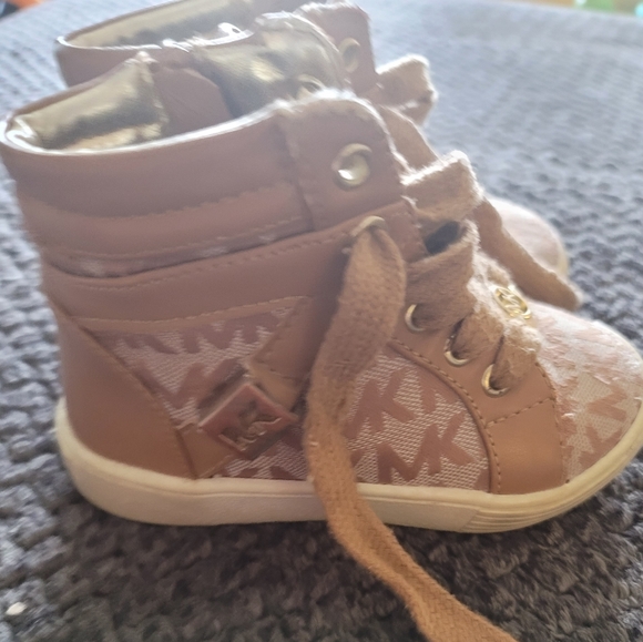 Michael Kors Toddler High Tops- EUC - Picture 7 of 8
